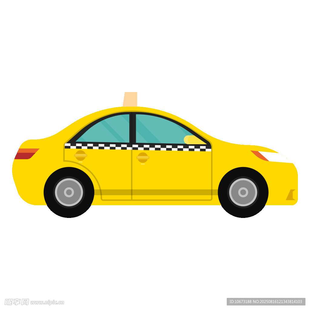 黃色出租車圖標(biāo)