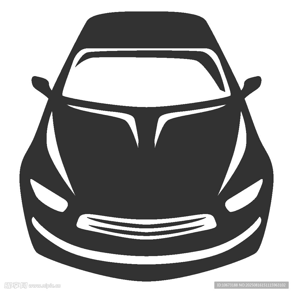 簡約汽車圖標