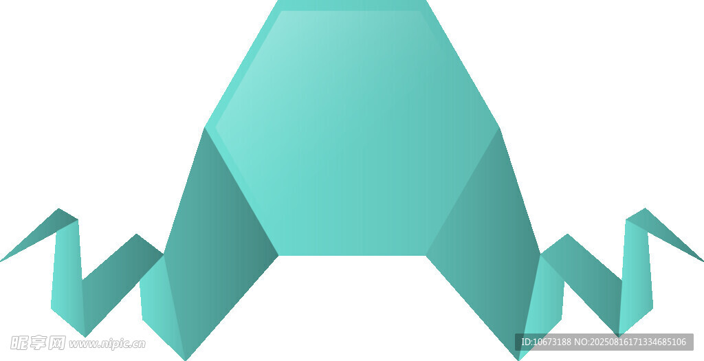 折紙青蛙造型圖標(biāo)