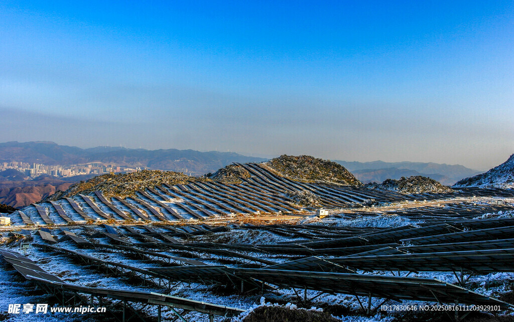 冬日梯田美景