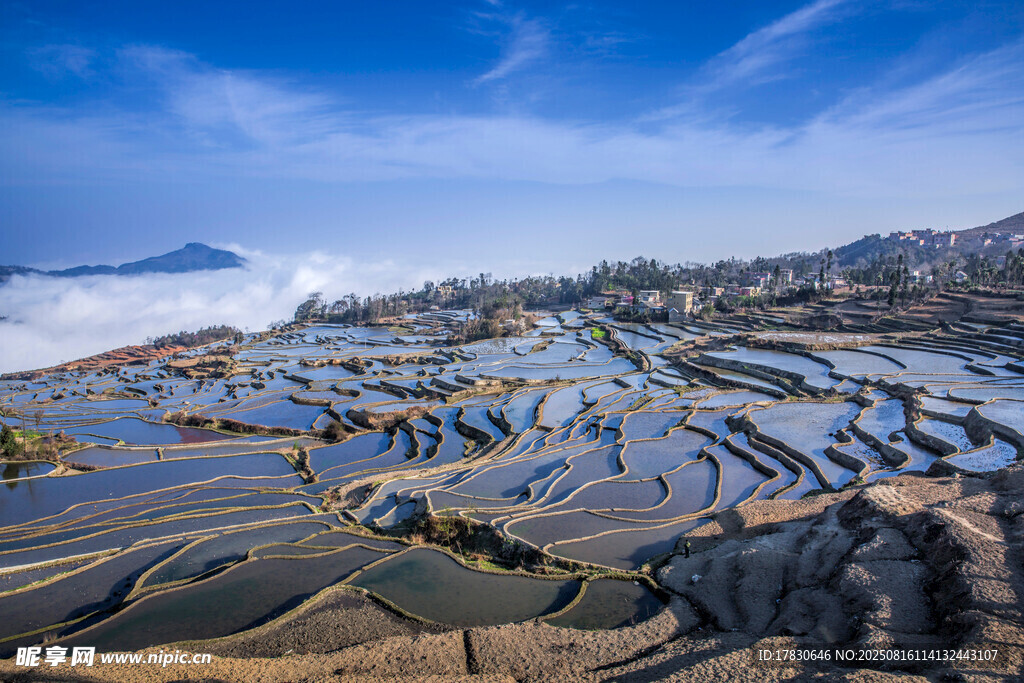 壯觀哈尼梯田美景