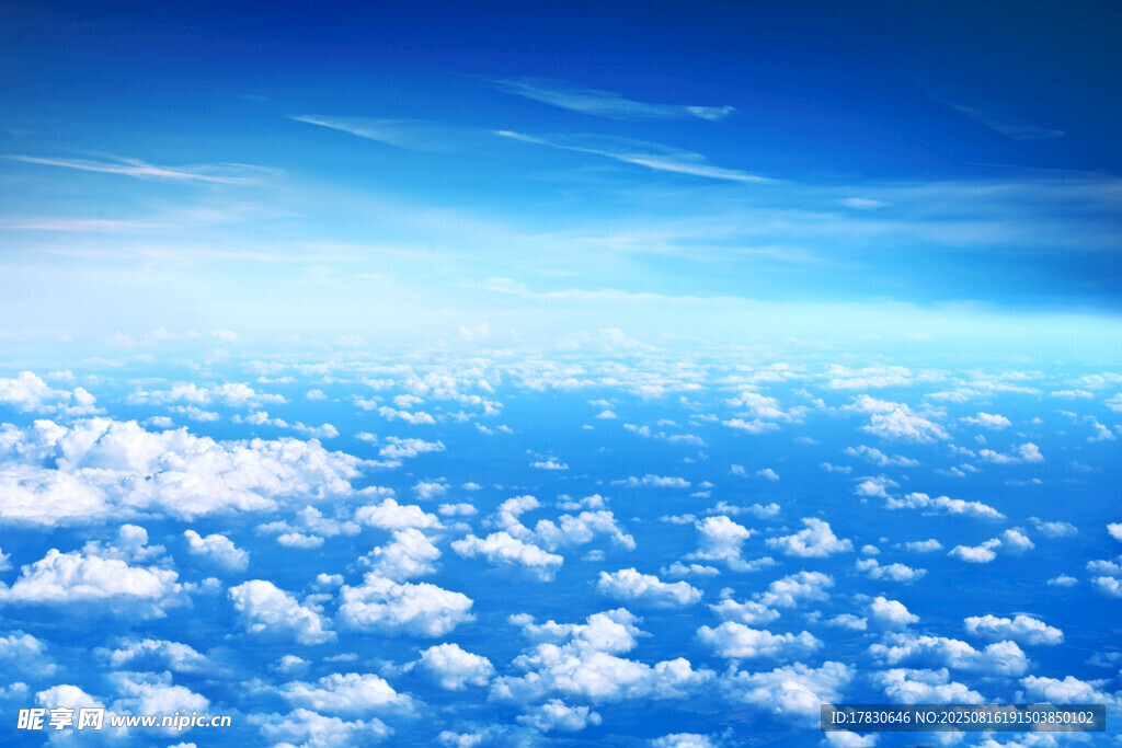 高空云海美景