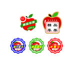 蘋果相關(guān)食品標(biāo)簽設(shè)計