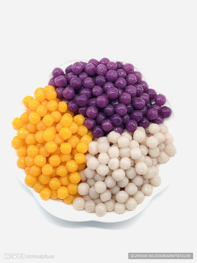 三色小芋圓