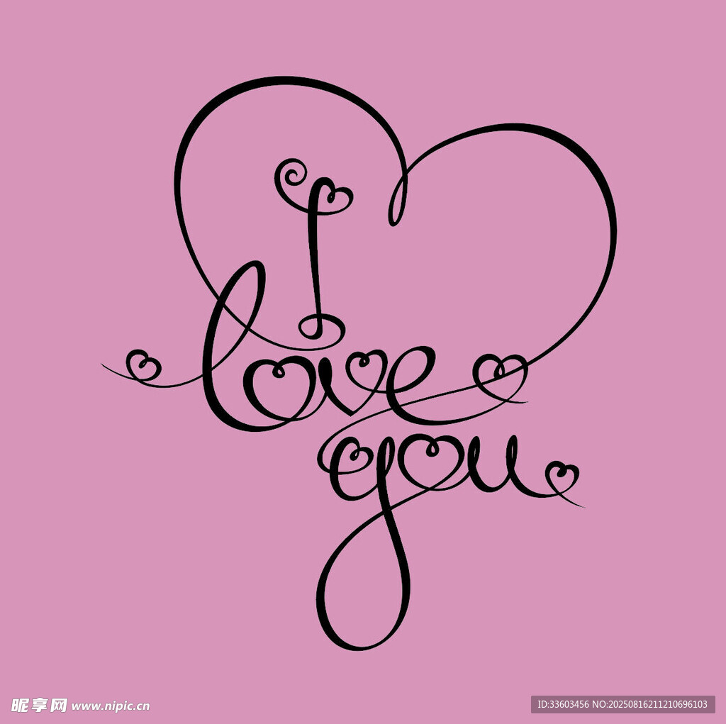 愛心I love you
