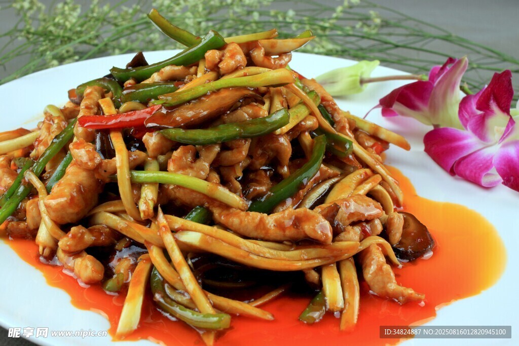 美味特色炒肉絲