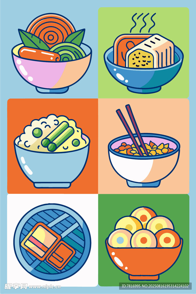 多彩面食美食集合