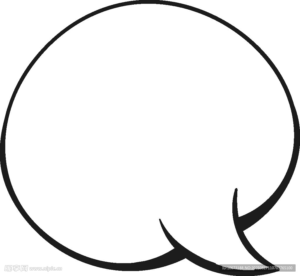 簡約對話氣泡圖標(biāo)