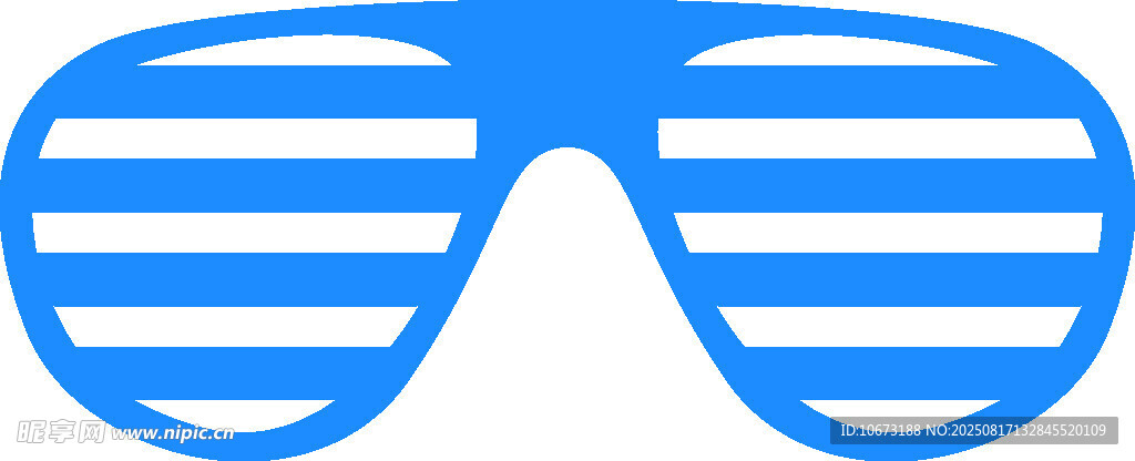 藍(lán)色條紋時(shí)尚太陽(yáng)鏡
