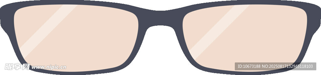 時(shí)尚黑色框架眼鏡