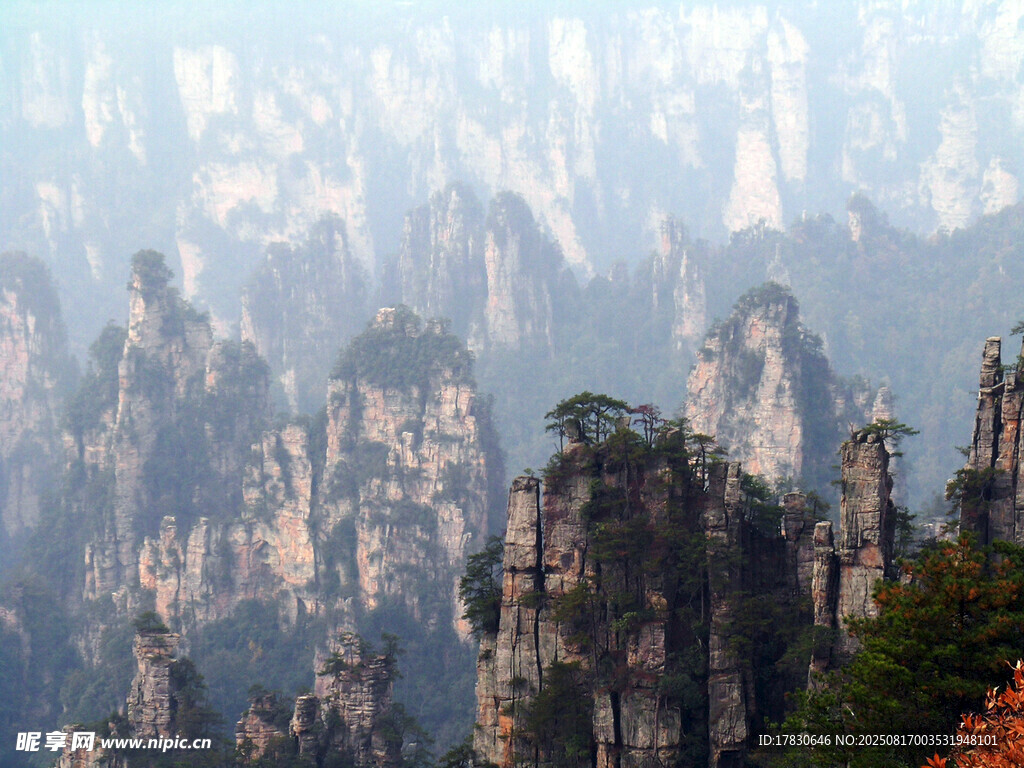 張家界奇峰美景