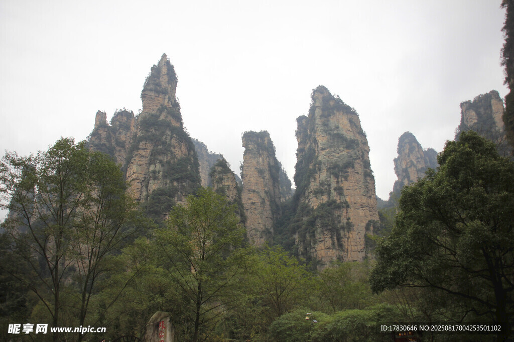 張家界奇峰異石景觀