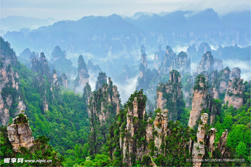張家界奇峰美景