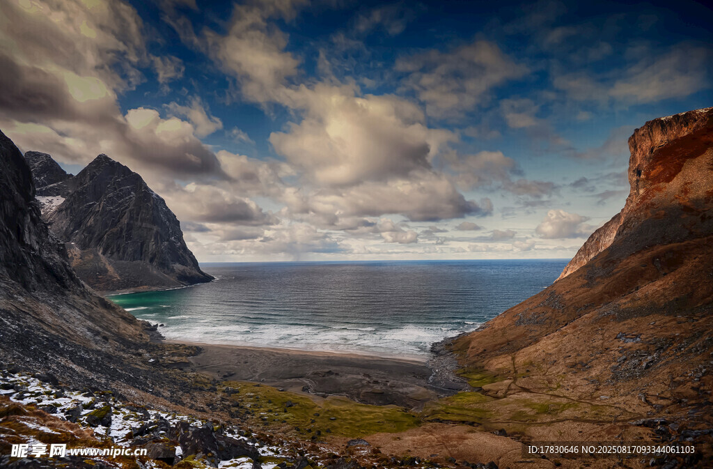 山海壯闊美景