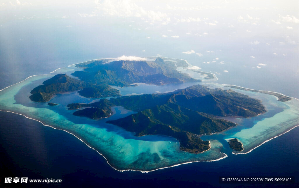 美麗海島俯瞰圖