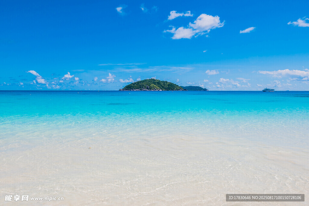美麗海島沙灘海景風(fēng)光