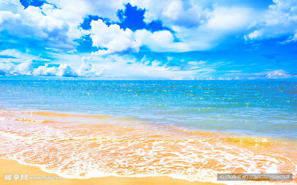 美麗海灘海景風(fēng)光