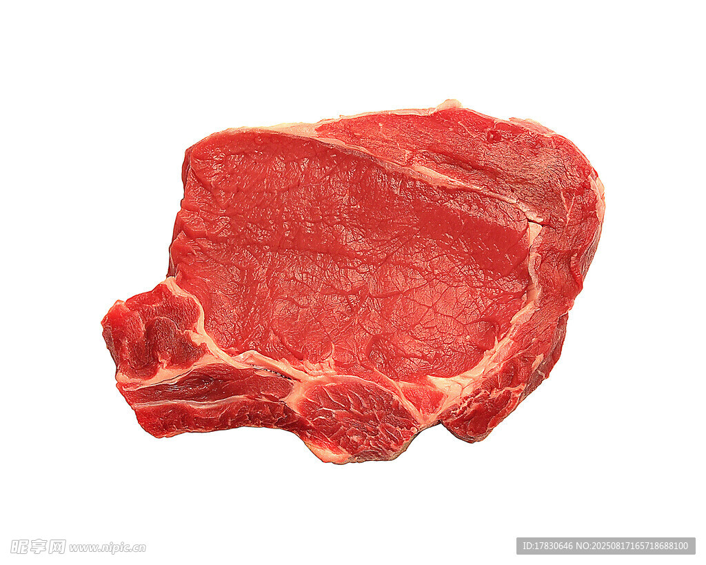 新鮮生牛肉牛排食材