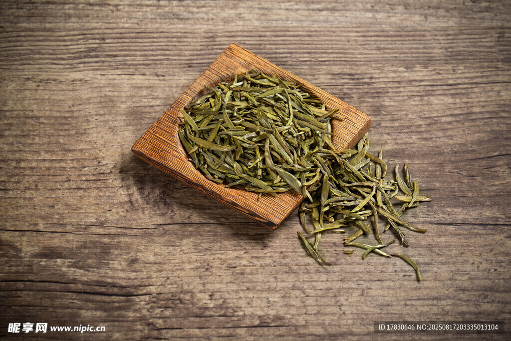 木盤綠茶特寫