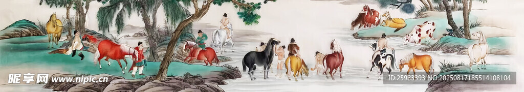 百馬圖