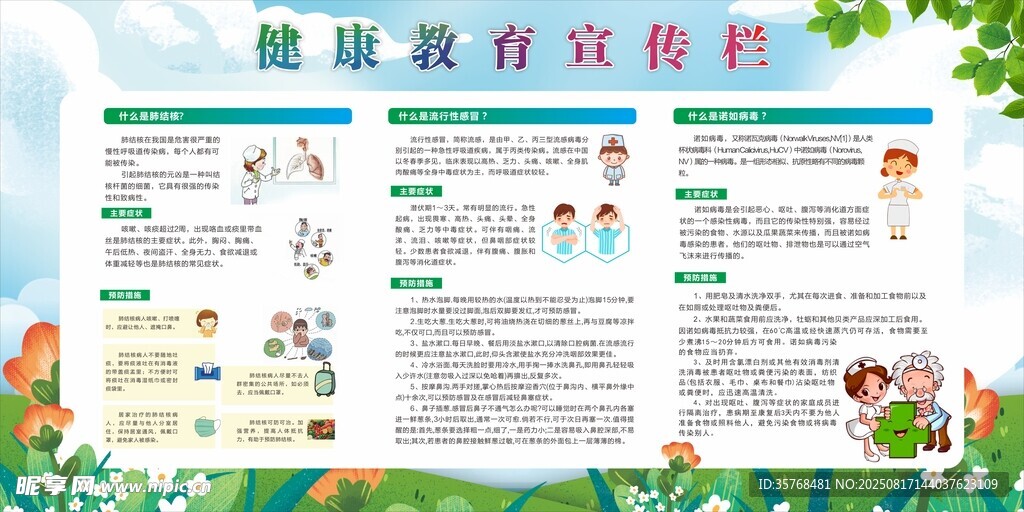 健康教育宣傳欄設(shè)計(jì)圖