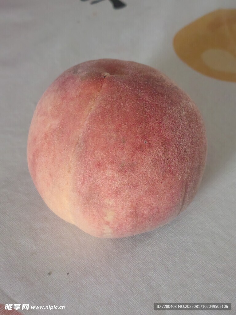新鮮水蜜桃特寫