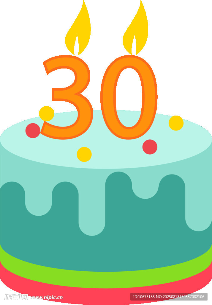 30歲生日蛋糕