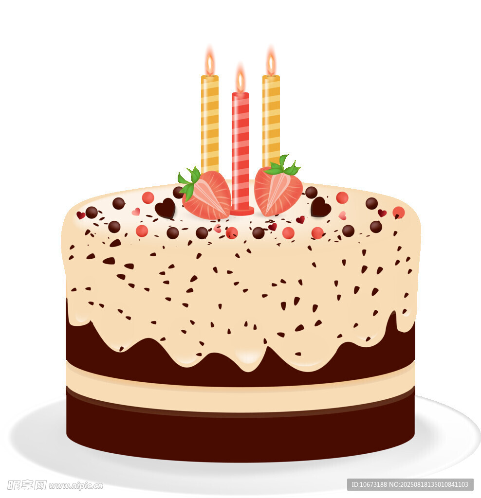 美味生日蛋糕