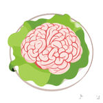 腦花插畫
