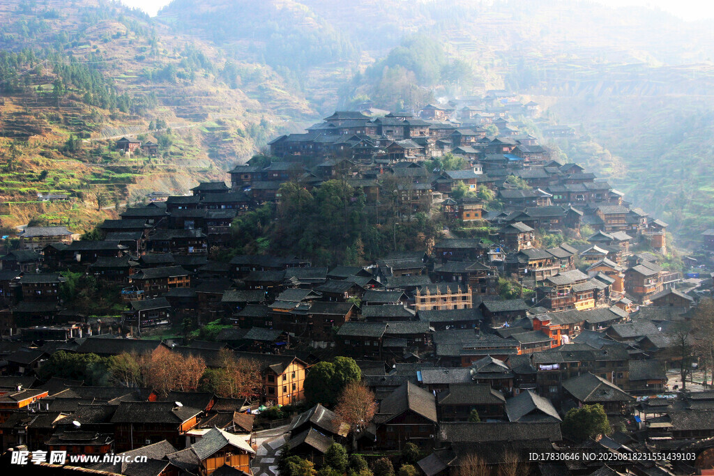 古村落全景俯瞰