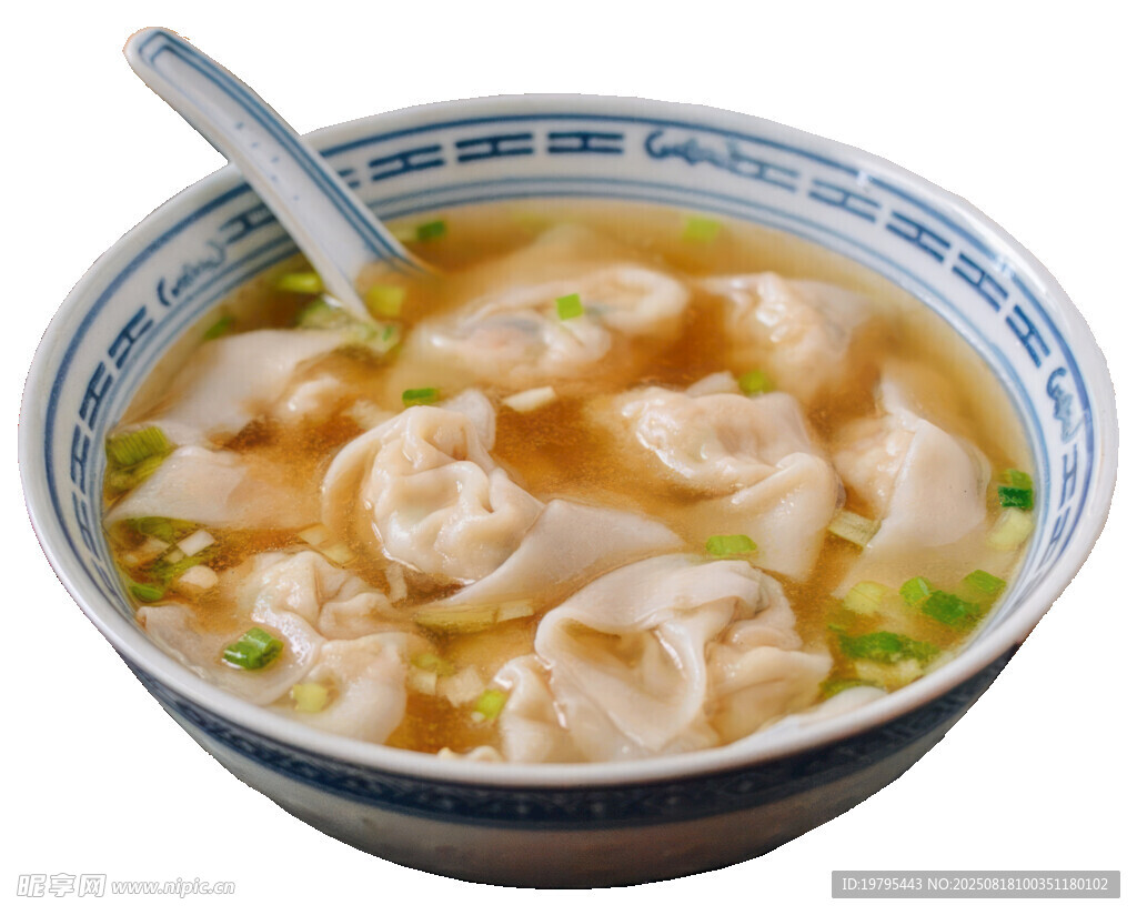 一碗美味餛飩湯