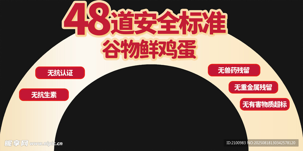 48項(xiàng)安全標(biāo)準(zhǔn)谷物鮮雞蛋