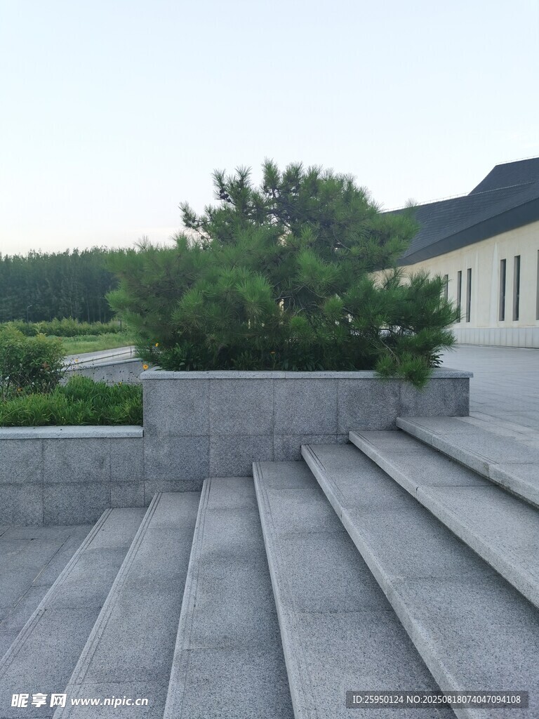 戶外階梯景觀