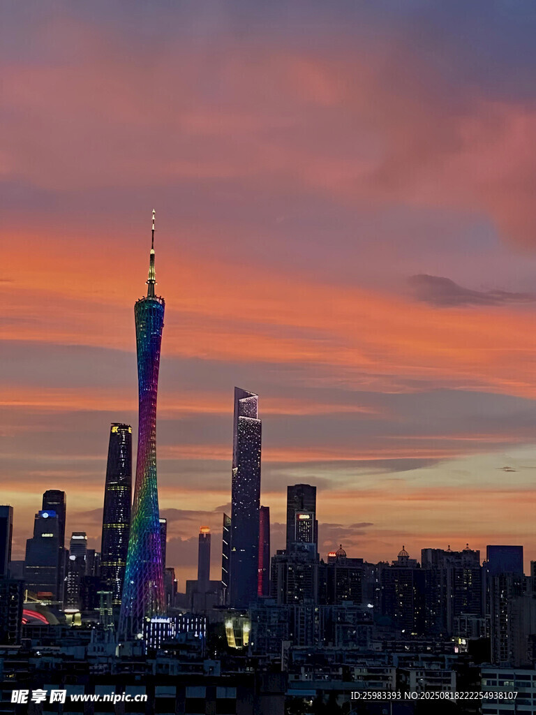 廣州晚霞