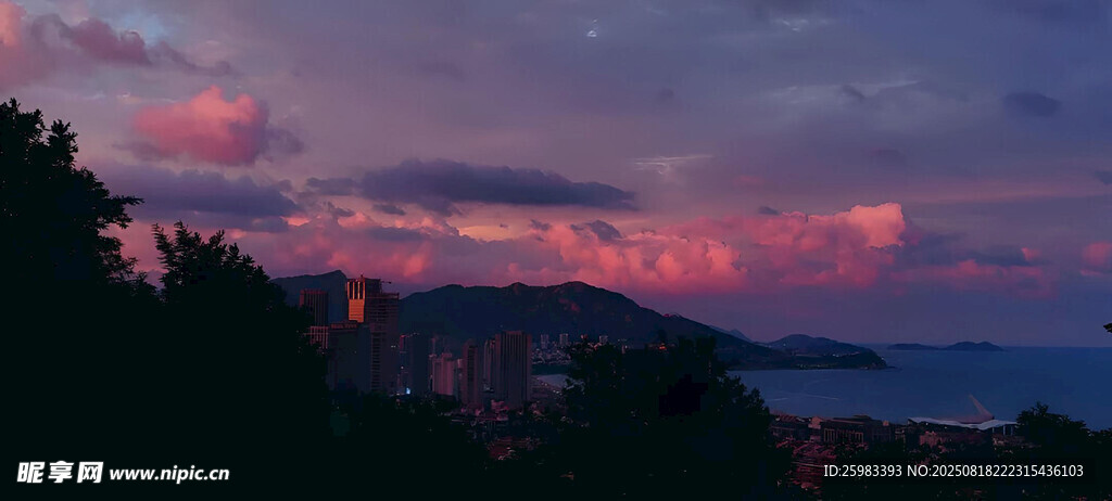 海濱日落