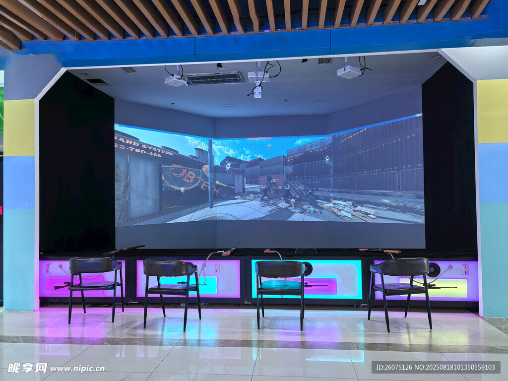 絢麗演播廳大屏展示場(chǎng)景