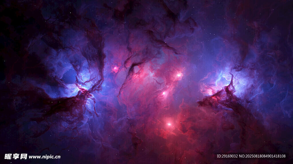 夢幻星云宇宙景象