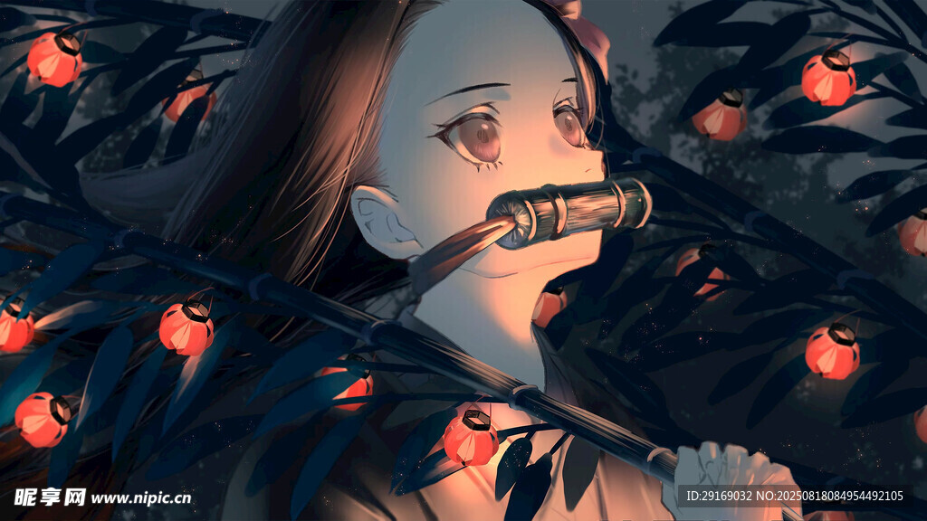 被荊棘束縛的神秘少女