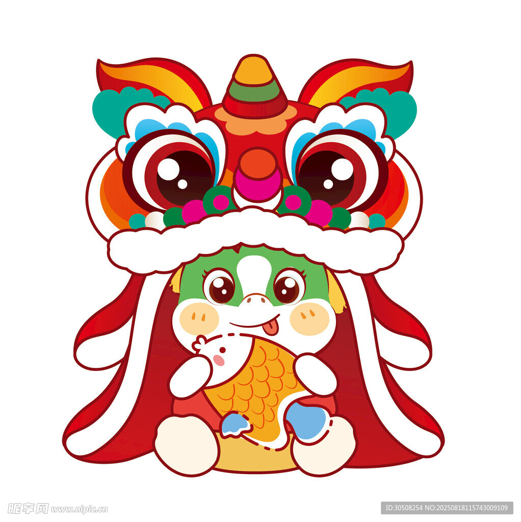 萌馬扮獅頭喜慶迎佳節(jié)