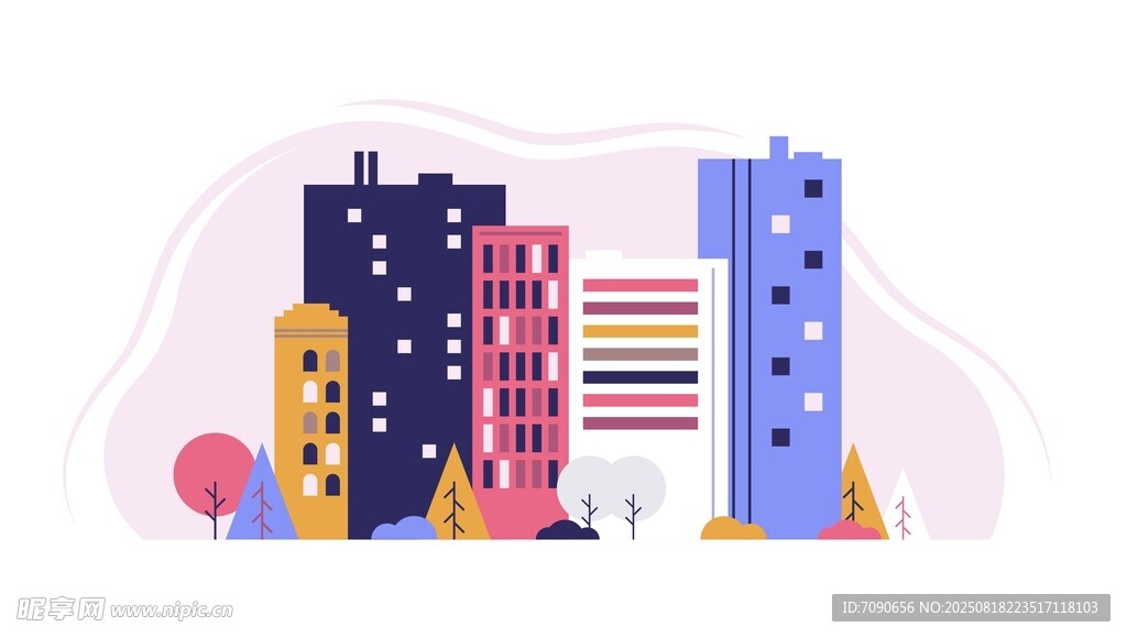 多彩城市建筑景觀