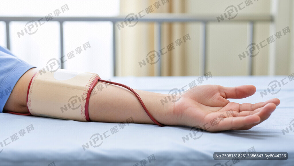腫瘤介入患者術后手臂伸著睡覺的