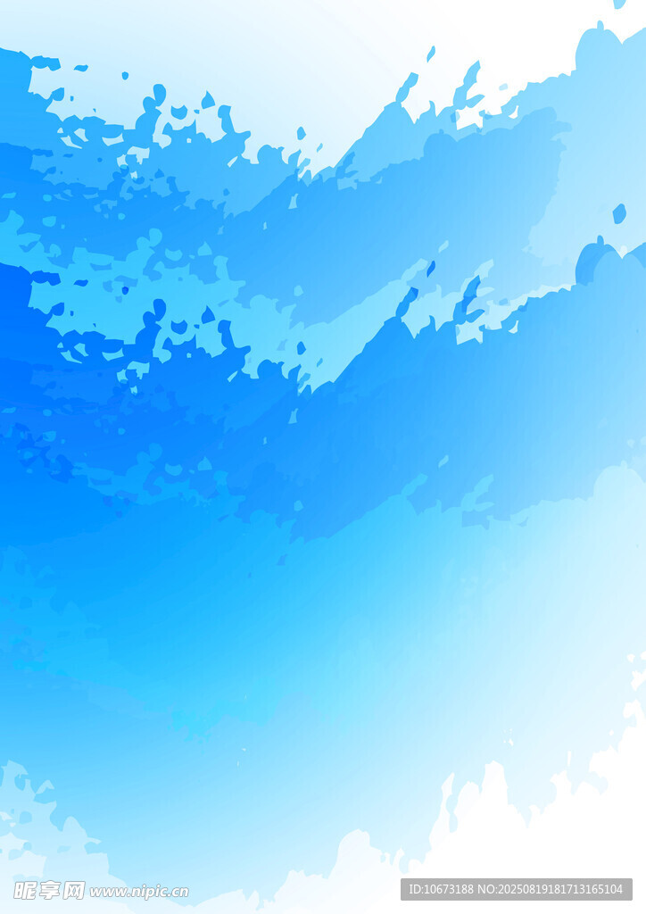 藍(lán)色水彩漸變背景圖