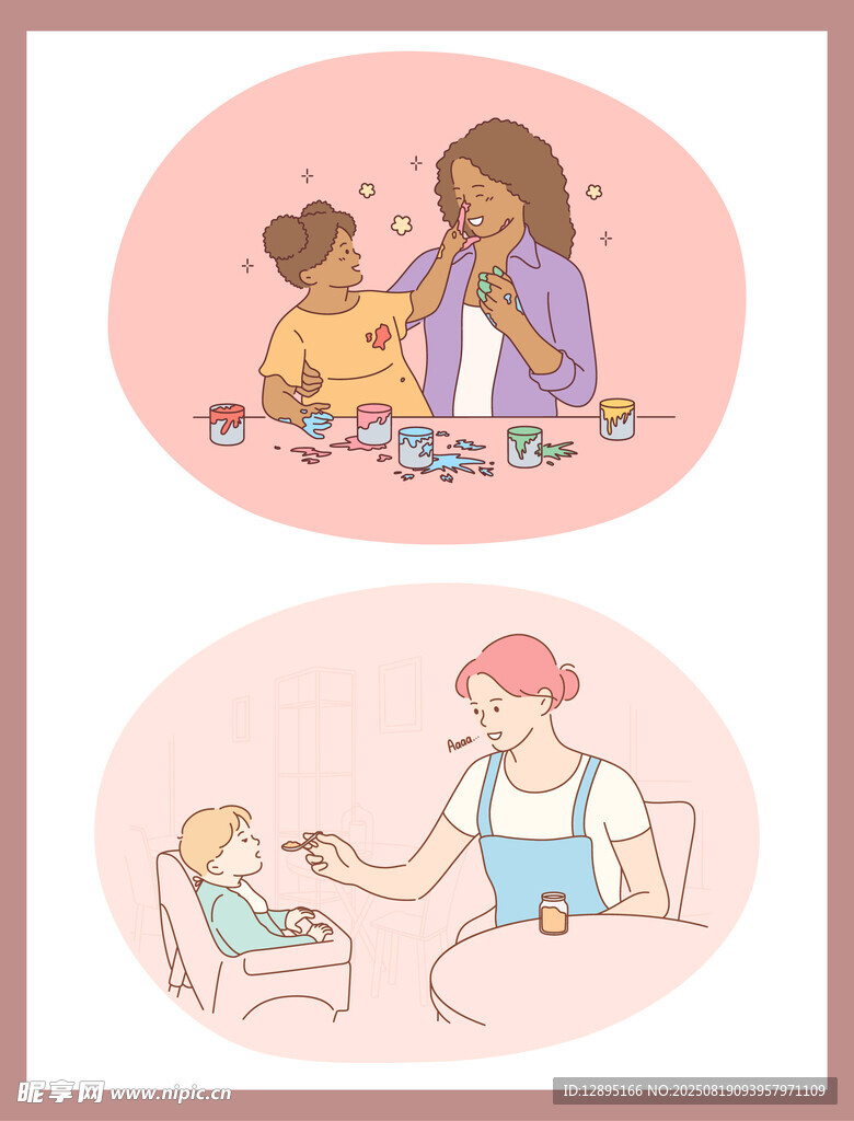 親子互動溫馨瞬間