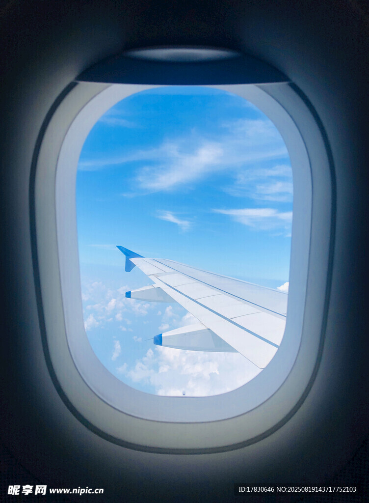 飛機(jī)舷窗視角下的飛行美景