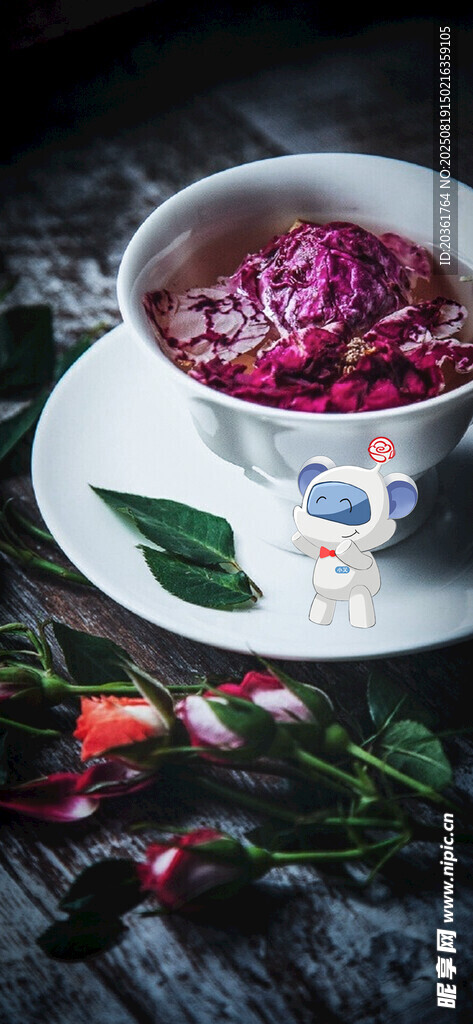 玫瑰花茶海報