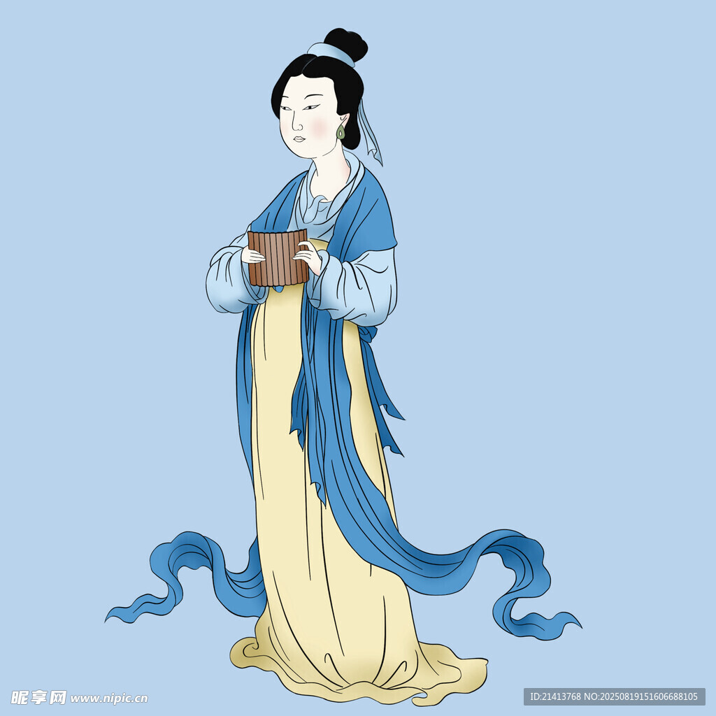 唐代仕女形象 手持器物