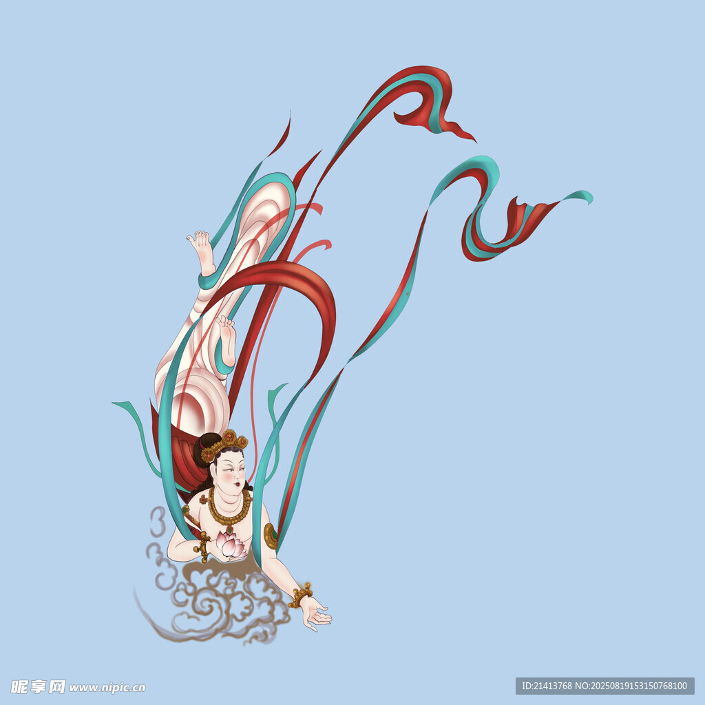 敦煌飛天藝術(shù)形象