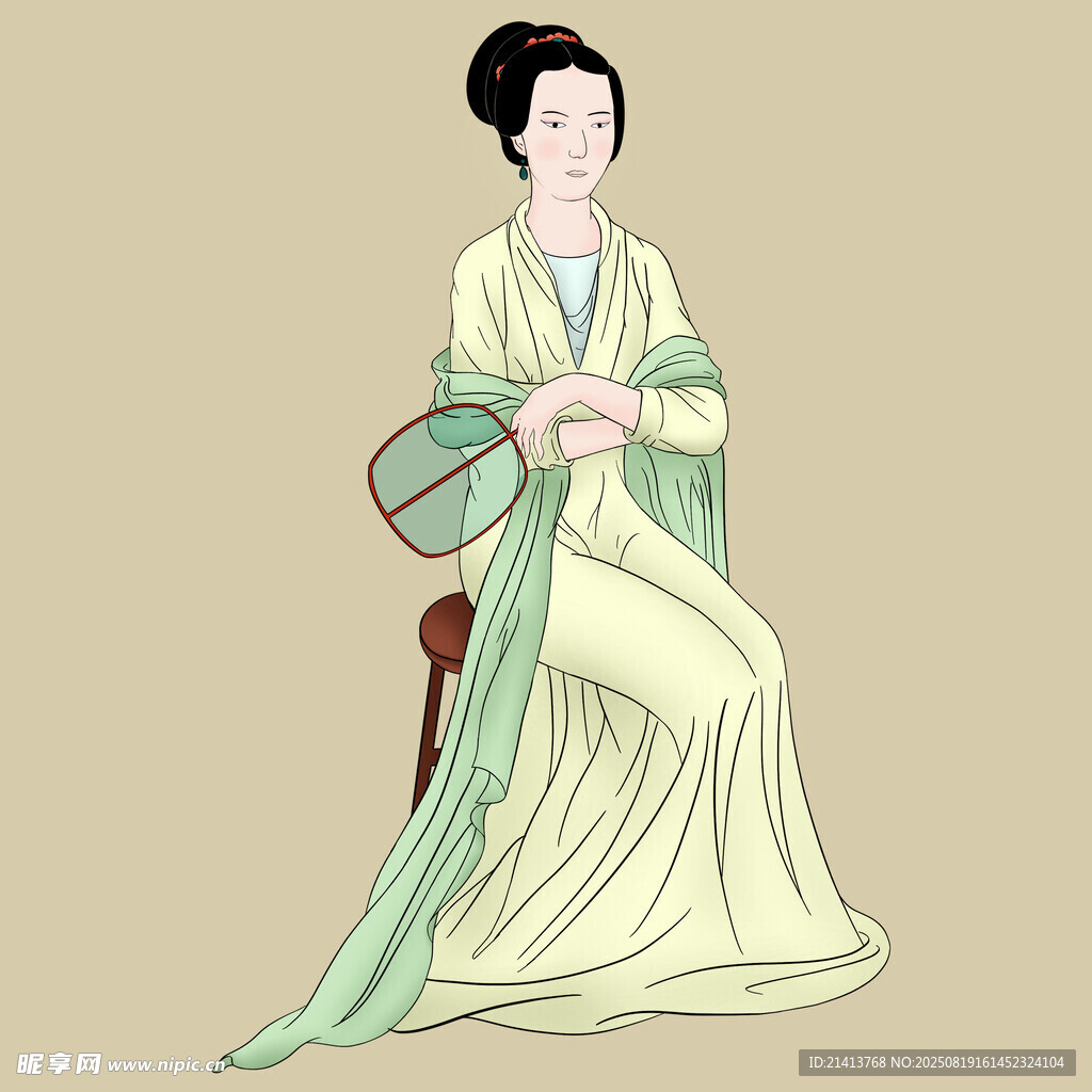 古典優(yōu)雅的古裝女子
