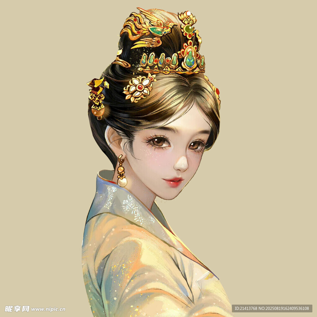 古風(fēng)佳人 華飾典雅