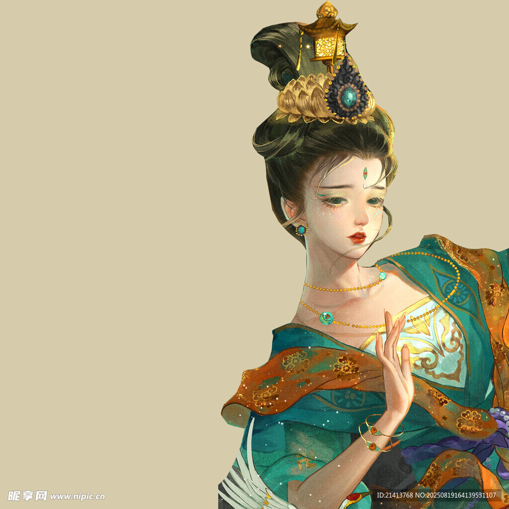 唐代仕女造型 古典優(yōu)雅